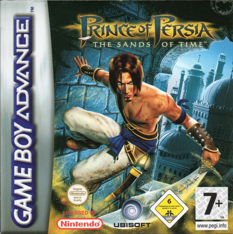 Prince of Persia: The Sands of Time box art for GameBoy Advance